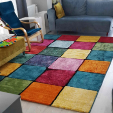 AG Szőnyeg (120 x 170), Renkli Kare lakástextília