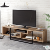 AG TV szekrény Asal (150) - Walnut, Black