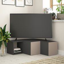 AG TV szekrény Compact - Anthracite, Light Mocha bútor
