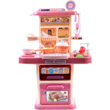 AGA4KIDS MR6133 műanyag konyha, rózsaszín konyhakészlet