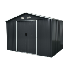 AGA Kerti ház Aga MR4053 301x214x238 cm - Sötét szürke kerti tárolás