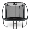 AGA Trambulin belső védőhálóval létrával 305 cm Aga SPORT EXCLUSIVE MRPU1010GREY - Szürke