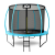 AGA Trambulin belső védőhálóval létrával 305 cm Aga SPORT EXCLUSIVE MRPU1010LB - Világoskék