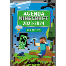 Agenda scolaire MINECRAFT non officiel 2023-2024 naptár, kalendárium