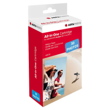 Agfa Agfaphoto Színes fotópapír 30 db AMP23-hoz kábel és adapter