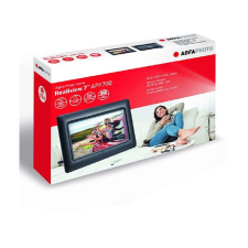 Agfa APF700 digitális 7" fekete képkeret ajándéktárgy