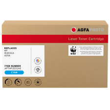 Agfa Photo AgfaPhoto (HP W2031A 415A) Toner Cián (APTHP2031AE) nyomtatópatron & toner