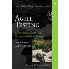  Agile Testing – Lisa Crispin idegen nyelvű könyv