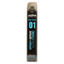  AGIVA Hair Styling Spray 01 Ultra Strong Hold 400 ml (Ultra Erős hajlakk uraknak) hajformázó