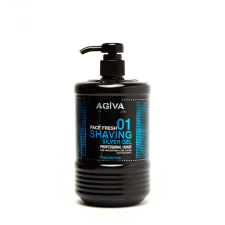 Agiva Shaving Gél 01 Silver 1000 ml borotvahab, borotvaszappan