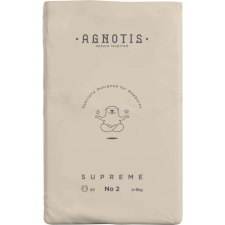 Agnotis Supreme Agnotis hipoallergén pelenkák, méretszám. 2,3-6 kg, 42 darab pelenka