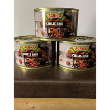AGRICO Chilis Bab Darált Marhahússal 400g konzerv