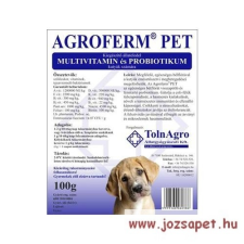  Agroferm pet 100g vitamin, táplálékkiegészítő kutyáknak