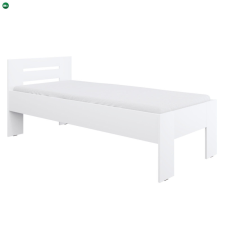  Ágy, 90x200, fehér, BASIS ágy és ágykellék