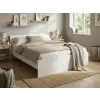  Ágy ELISA 120 x 200 cm, fehér Ágyrács: Lamellás ágyrács, Matrac: Deluxe 10 cm matrac