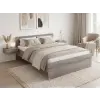  Ágy ELISA 140 x 200 cm, szarvasgomba tölgy Ágyrács: Lamellás ágyrács, Matrac: Coco Maxi 20 cm matrac