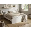  Ágy ELISA 160 x 200 cm, fehér Ágyrács: Lamellás ágyrács, Matrac: Coco Maxi 20 cm matrac