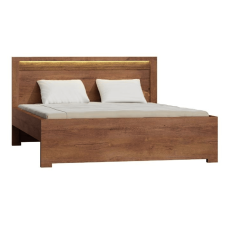  Ágy, kőris világos, 160x200, INFINITY I-19 ágy és ágykellék