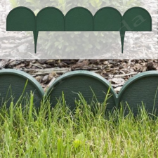 Ágyásszegély íves, 9 cm x 10 m IKRA ZÖLD kerti dekoráció