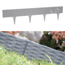 Ágyásszegély rattan, 19 cm x 3,9 m IBRA SZÜRKE kerti dekoráció
