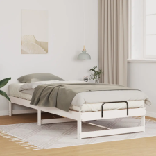  Ágykeret hordozó fogantyúkkal Fehér 80 x 220 cm Tömör fenyőfa ágy és ágykellék