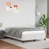  ágykeret matrac nélkül fehér 120x190 cm műbőr