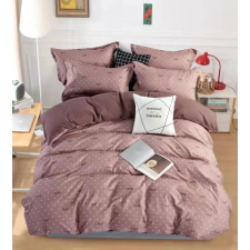  Ágyneműhuzat Charlotte mályva kis masnis 3 részes lakástextília
