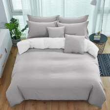  Ágyneműhuzat Dorsia egyszínű világos szürke 3 részes lakástextília