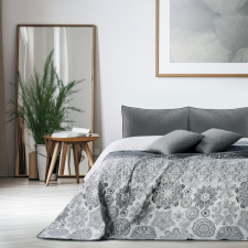 Ágytakaró ALHAMBRA szín szürke nyomott anyag mikroszálas 170x270 DecoKing lakástextília