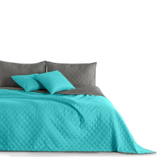 Ágytakaró AXEL szín türkiz anyag mikroszálas 240x260 DecoKing lakástextília
