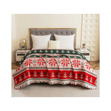  Ágytakaró FROSTED CHRISTMAS mintával, színes Méret: 170 x 210 cm lakástextília