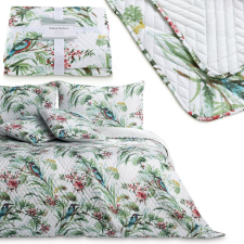 Ágytakaró KINGFISHER szín fehér nyomott stílus boho anyag mikroszálas 170x210 AmeliaHome lakástextília