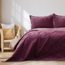 Ágytakaró LAILA szín bordó stílus glamour anyag bársony, poliészter 260x280 AmeliaHome lakástextília