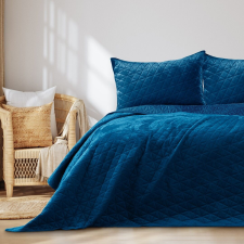 Ágytakaró LAILA szín indigókék stílus glamour anyag bársony, poliészter 170x270 AmeliaHome lakástextília