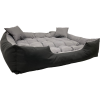 AIO Europe Aio Ecco Kutyaágy 60x50/75x65 cm Szürke-Fekete (394)