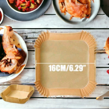  Air Fryer papírtálca/papírbetét 16 cm papírárú, csomagoló és tárolóeszköz