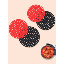  Air Fryer szilikon alátét forrólevegős sütőkhöz, kerek sütés és főzés