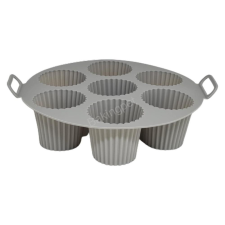 Air fryer szilikon forma, muffin forma 7 részes-20cm sütés és főzés