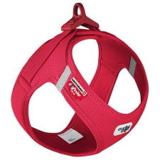  AIR-MESH kutyahám - CURLI (3XS) piros nyakörv, póráz, hám kutyáknak