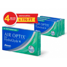 Air Optix Plus HydraGlyde Astigmatism - 4 doboz (3 db/doboz) kontaktlencse