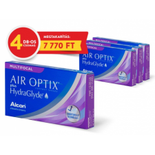 Air Optix Plus HydraGlyde Multifocal - 4 doboz (3 db/doboz) kontaktlencse