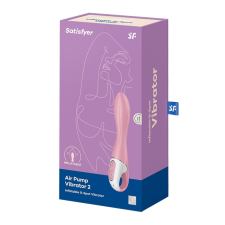 Air Pump Vibrator 2 light red vibrátorok