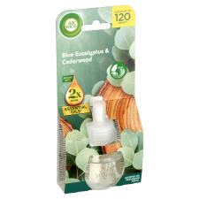  Air Wick Eukaliptusz és Cédrusfa elektromos utántöltő légfrissítő készülékhez 19 ml tisztító- és takarítószer, higiénia