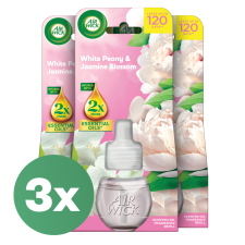 Air Wick Fehér bazsarózsa és Jázminvirág Utántöltő elektromos légfrissítő készülékhez 3x19ml tisztító- és takarítószer, higiénia
