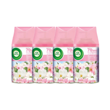 Air Wick Freshmatic Automata Légfrissítő spray utántöltő, Magnólia és cseresznyevirág (4x250 ml) tisztító- és takarítószer, higiénia