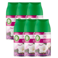 Air Wick Freshmatic Bársonyos Szatén és Éji Liliom Utántöltő automata légfrissítő készülékhez 6x250ml tisztító- és takarítószer, higiénia