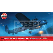 AIRFIX Avro Lancaster B.III repülőgép makett 1:72 (A09007) makett