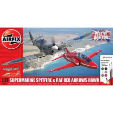  Airfix Best of British Spitfire and Hawk 1:72 (A50187) makett