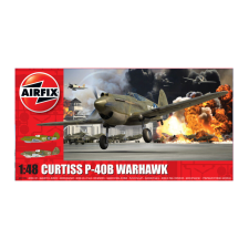  Airfix Curtiss P-40B Warhawk  1:48 makett repülő (A05130A) makett