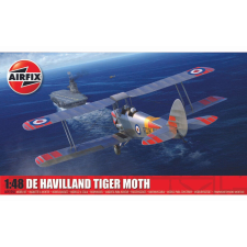  Airfix - De Havilland Tiger Moth 1:48 makett repülő (A04104A) makett